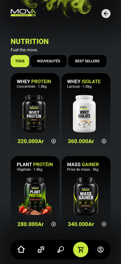 MOVA Fitness Mobile