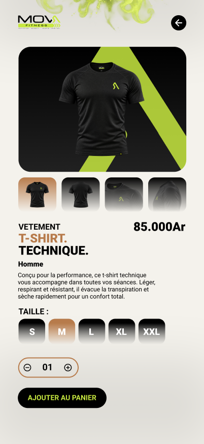 MOVA Fitness Mobile