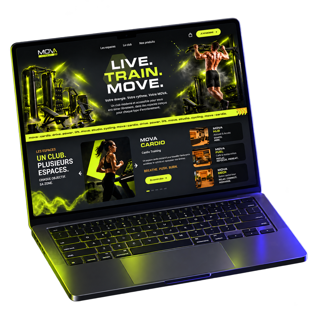MOVA Fitness Web