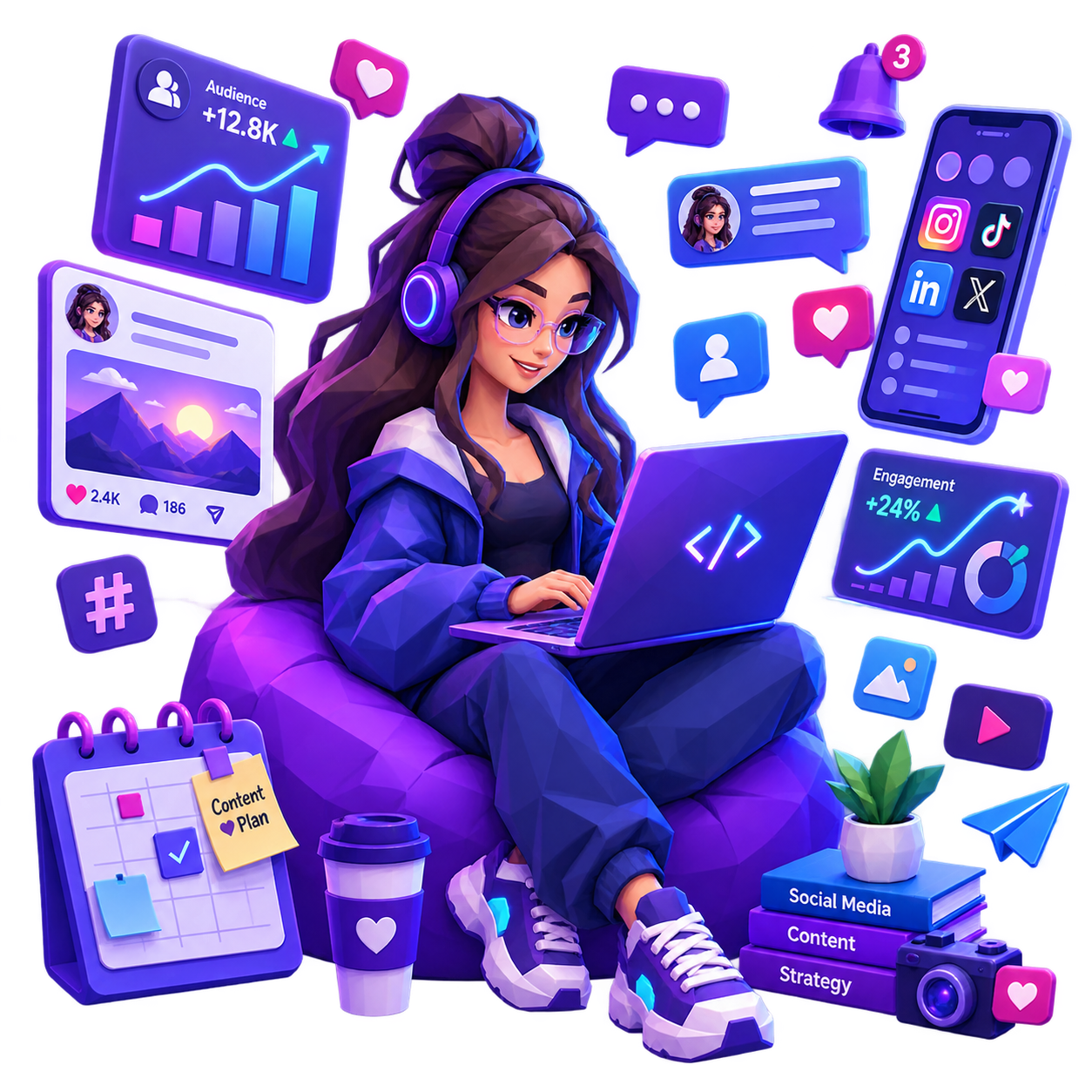 Community management et gestion des réseaux sociaux Appyend