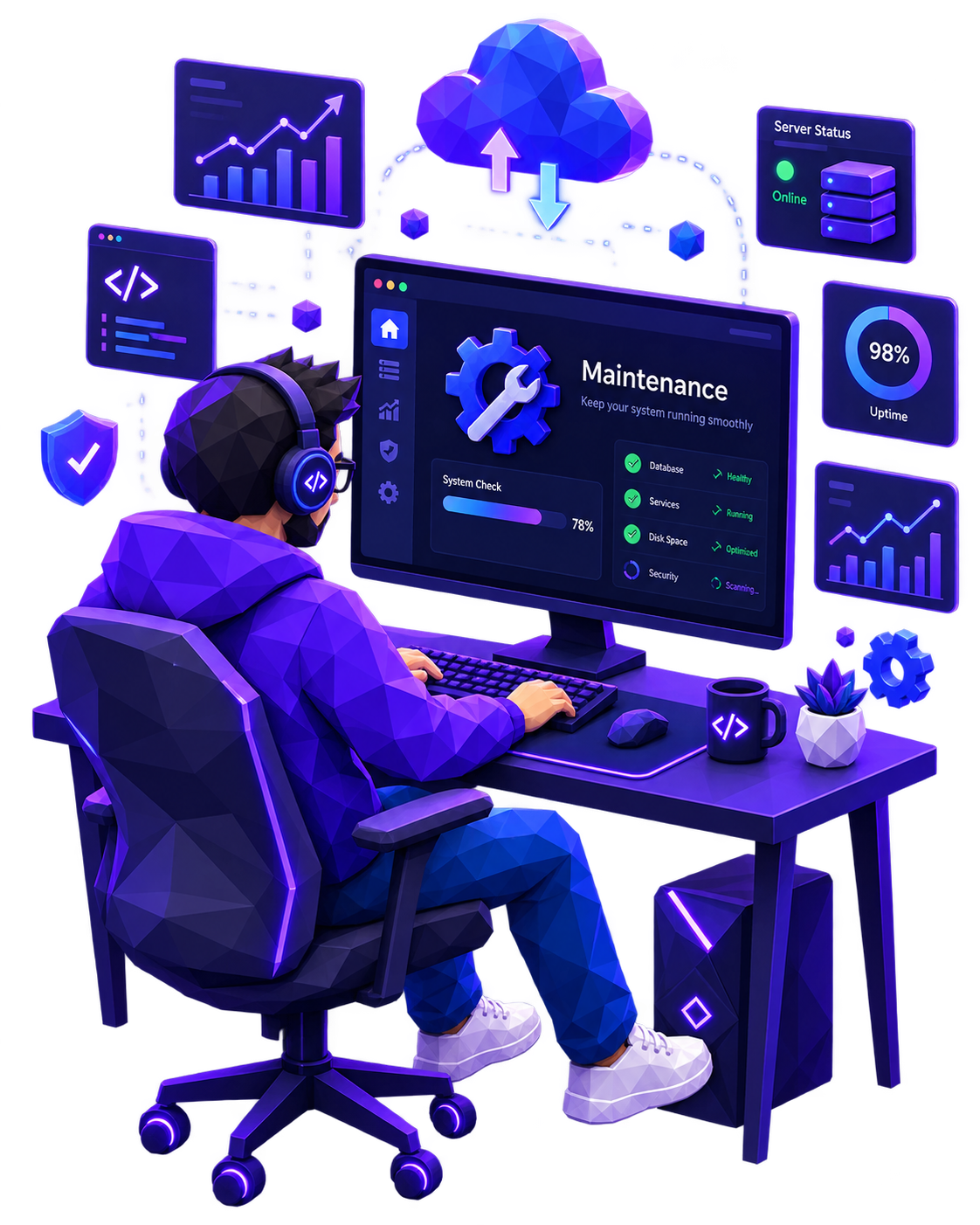 Maintenance hébergement et support Appyend